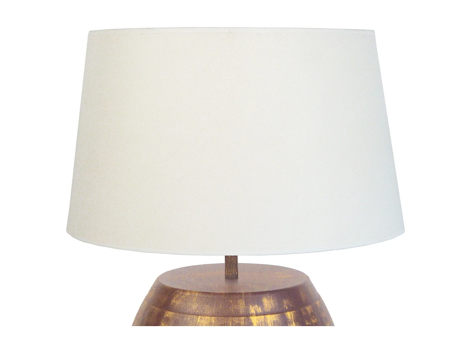 Lámpara de noche TOSEL ,metal,Marrón,A29xD18xP18 cm