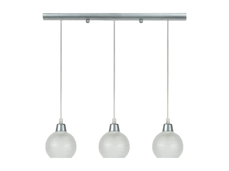 Lustre TOSEL ,métal,Aluminium,H 90xD60x P 60cm