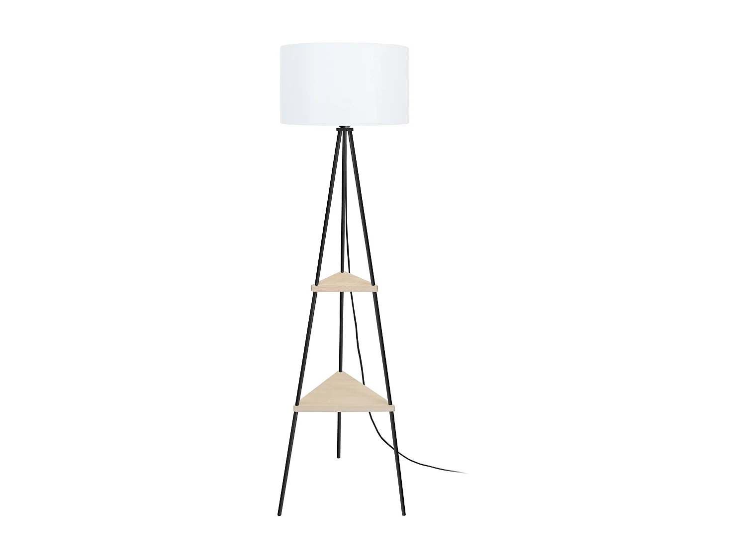 Candeeiro de Pé TOSEL FRIDA metal certo laranja D40 x  H162  cm
