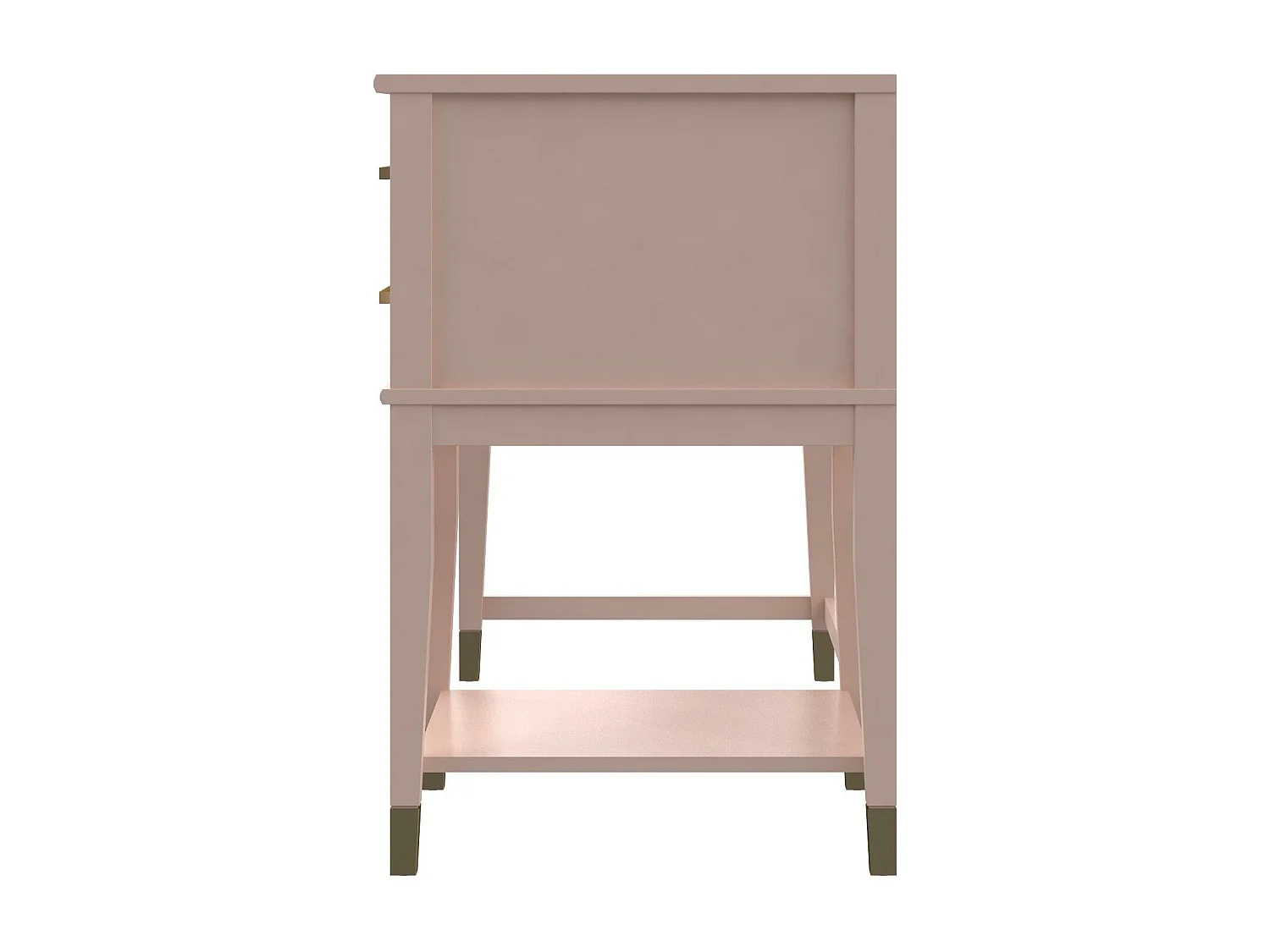 Mesa de ordenador con tapa elevable en MDF rosa