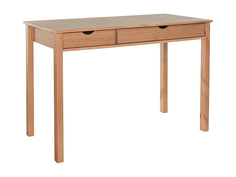 Kalhana-Kast met 2 deuren en 1 lade in mangohout crème