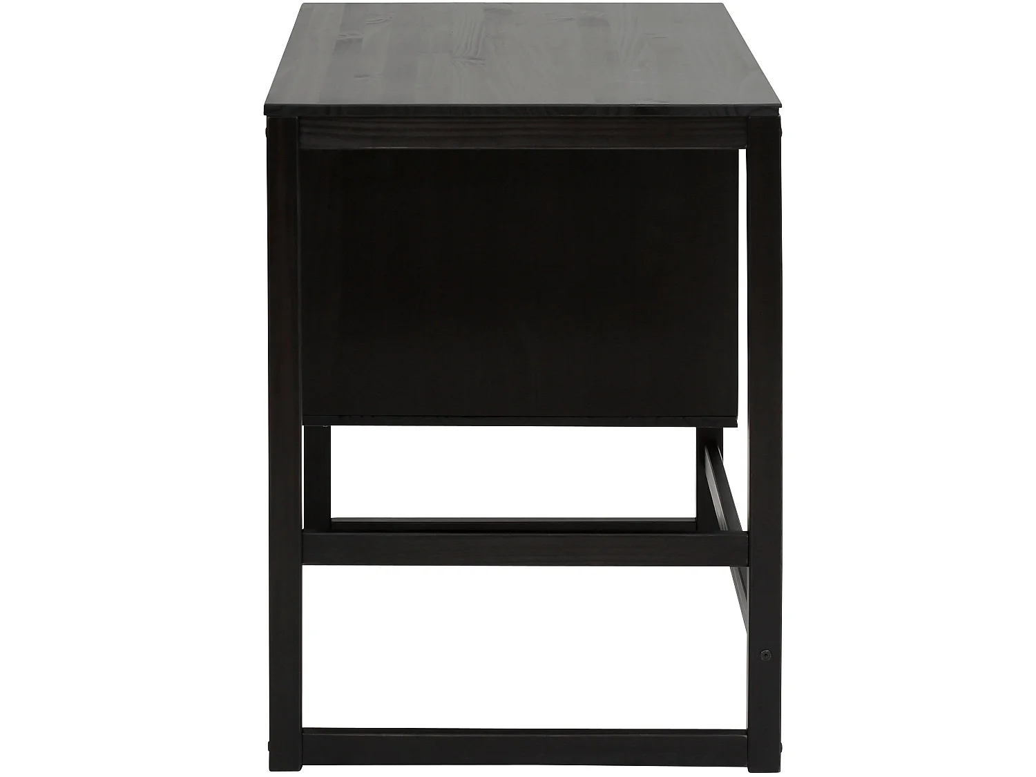 Selma-Vitrine met 1 lade en 2 deuren in Pine Grey en Stain Wax