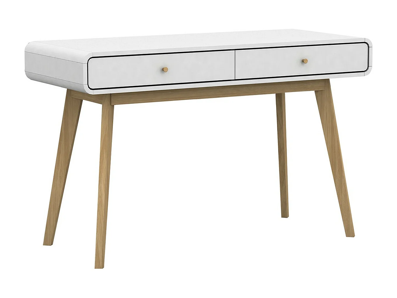 Mesa de computador com tampo elevável em MDF verde