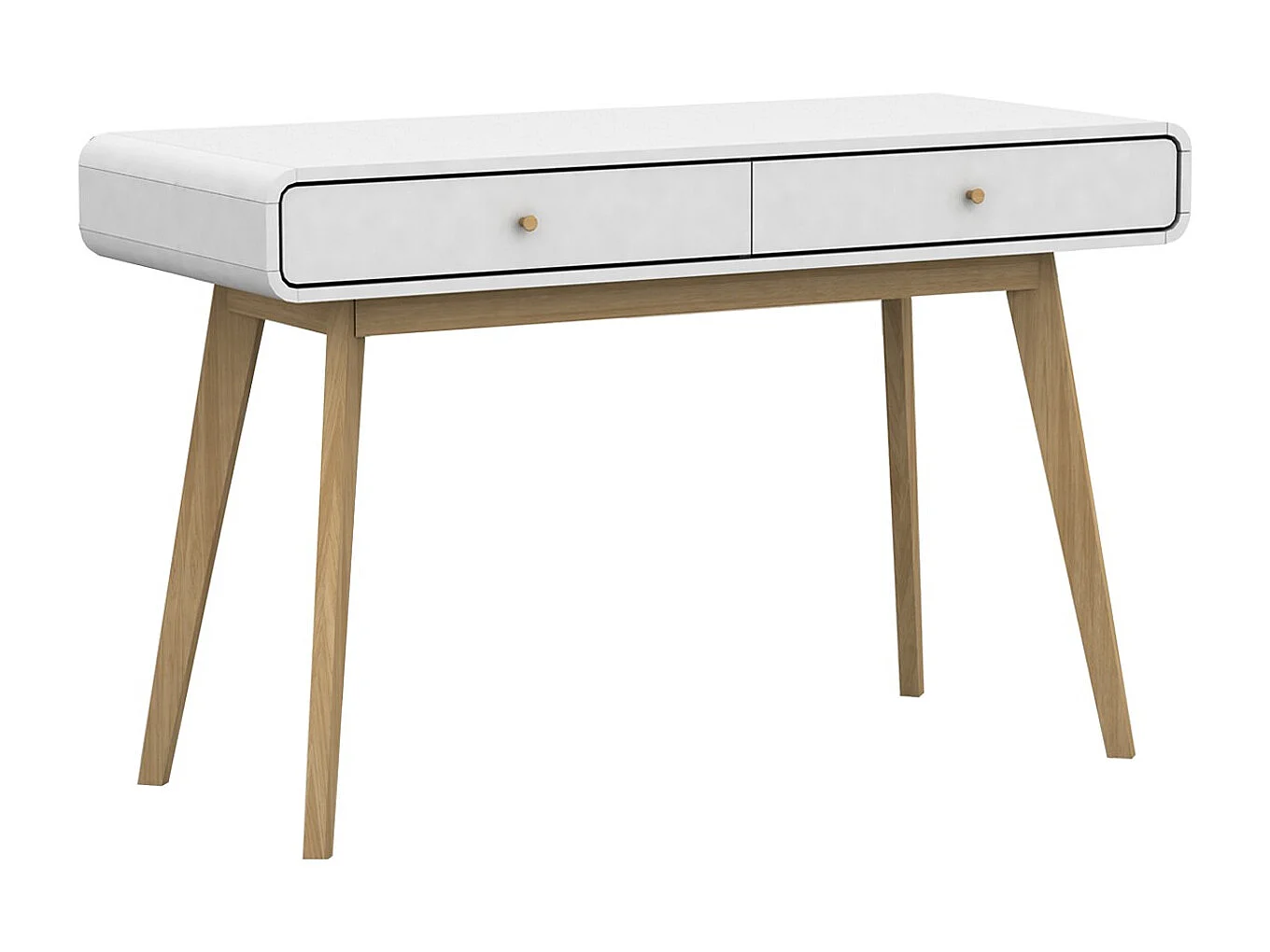 Mesa de computador com tampo elevável em MDF verde