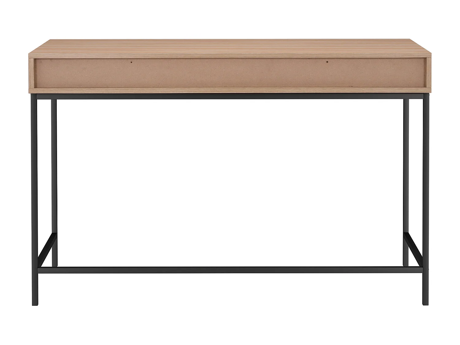 Celine | Bureau avec 2 tiroirs en effet chêne