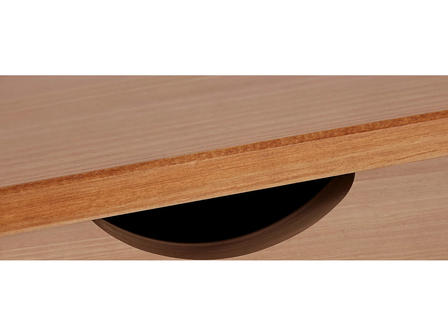 Kalita-Highboard met 2 deuren in mangohout crème