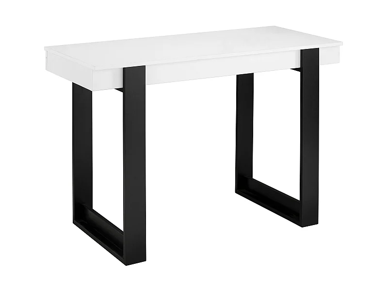 Scrittoio in truciolare bianco