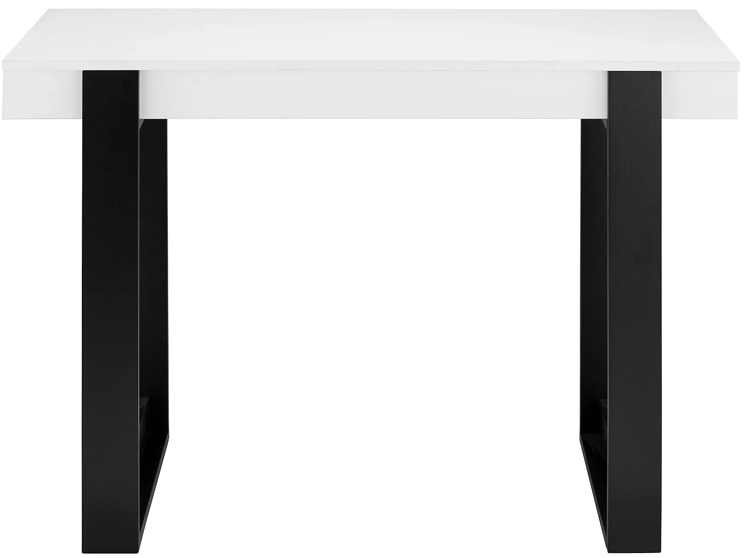 Bosco | Bureau en mélaminé blanc