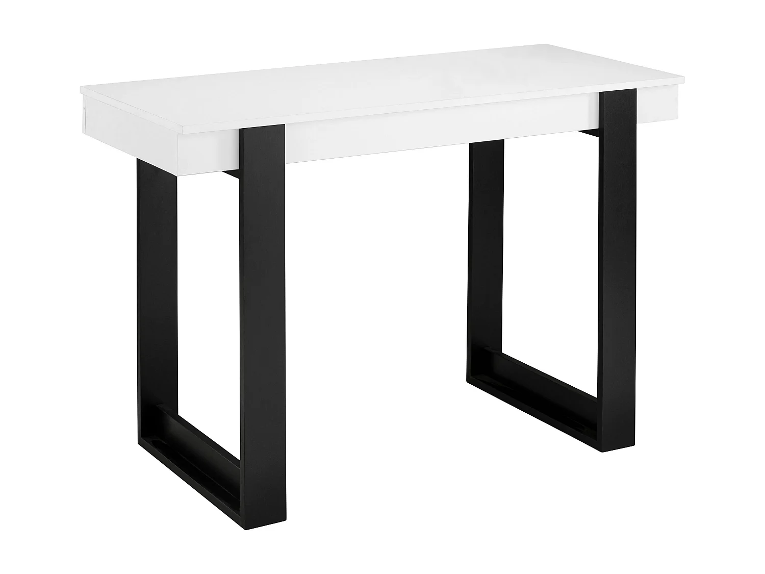 Bosco | Bureau en mélaminé blanc