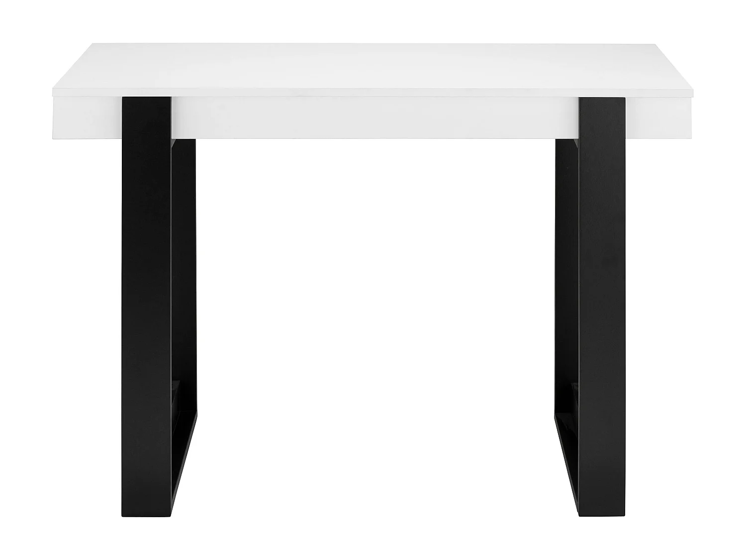 Bosco | Bureau en mélaminé blanc