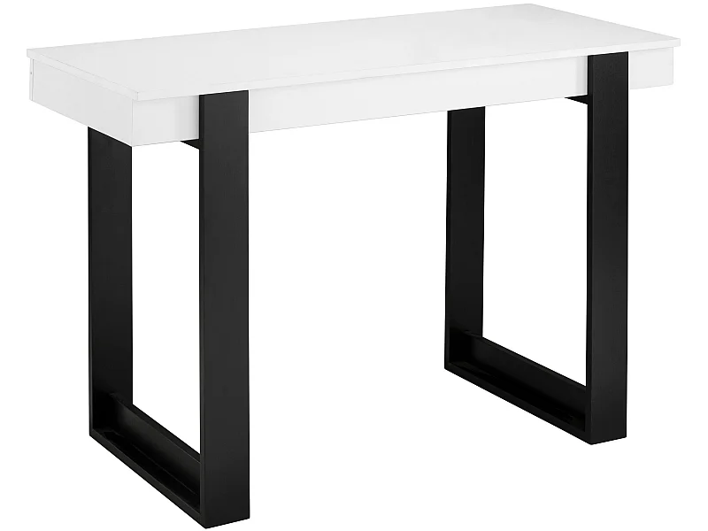 Bosco | Bureau en mélaminé blanc