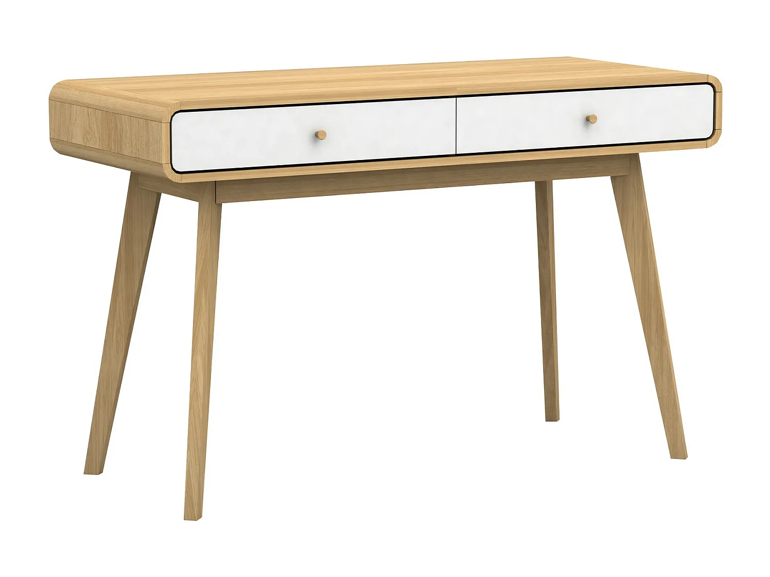 Mesa de computador com tampo elevável em MDF roxo