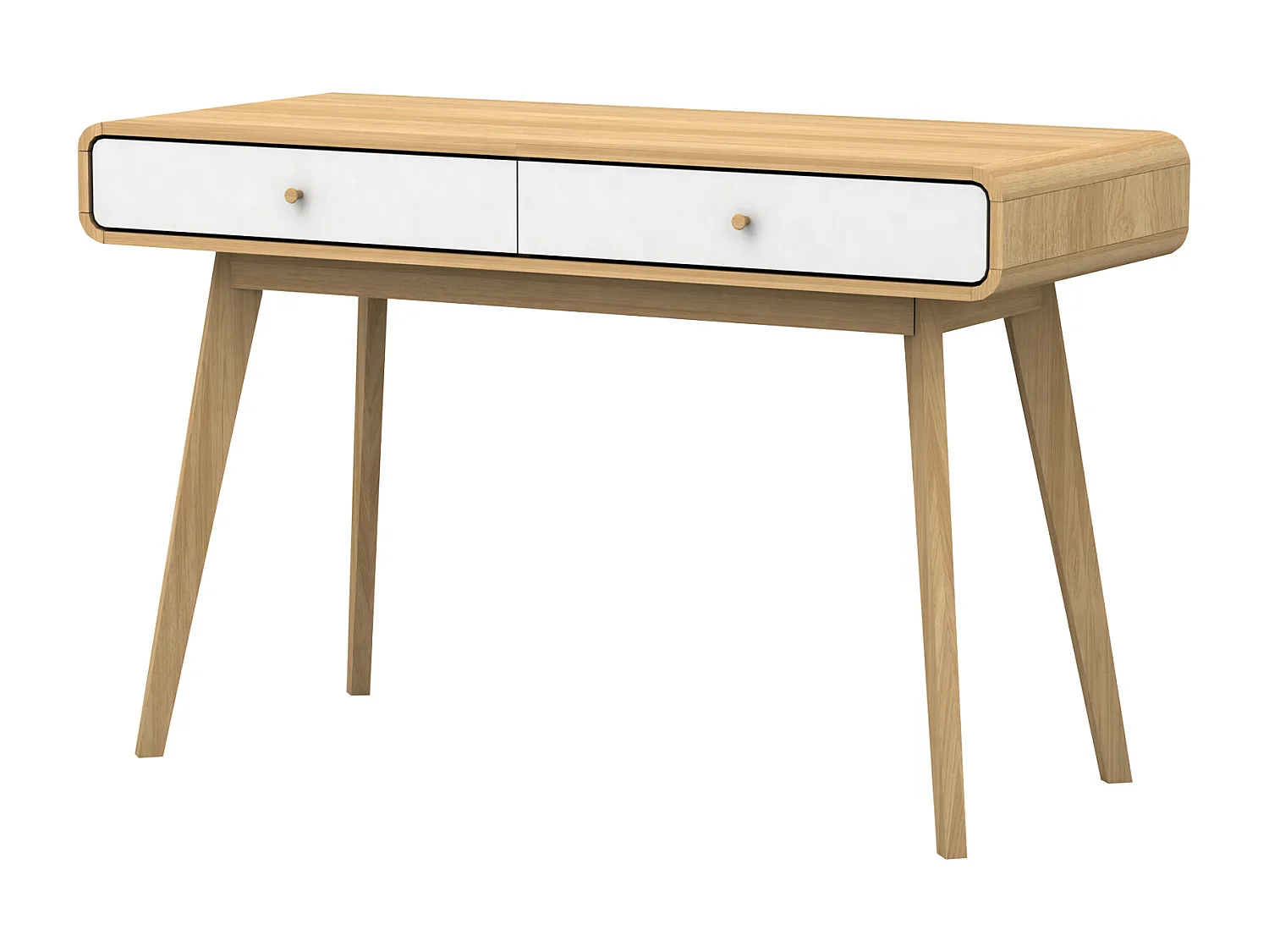 Mesa de computador com tampo elevável em MDF roxo