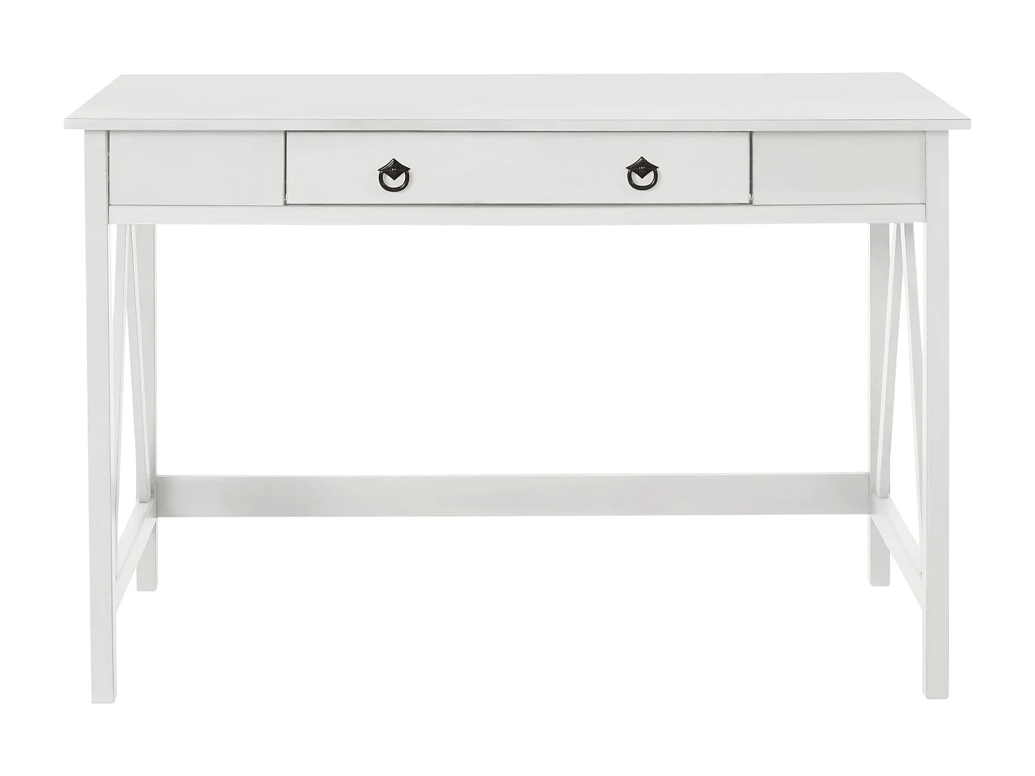 Titian | Bureau avec 1 tiroir en pin blanc