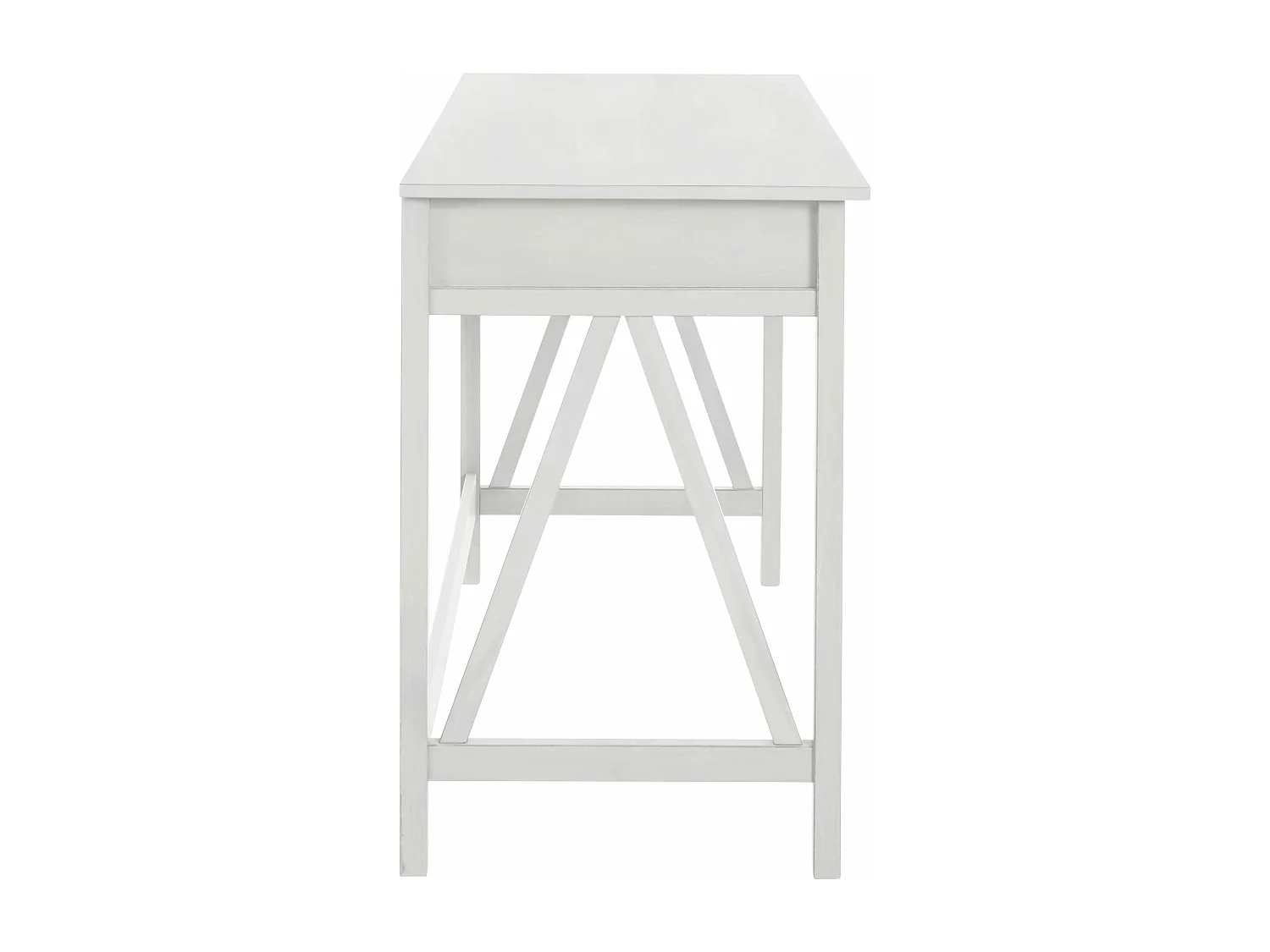 Titian | Bureau avec 1 tiroir en pin blanc