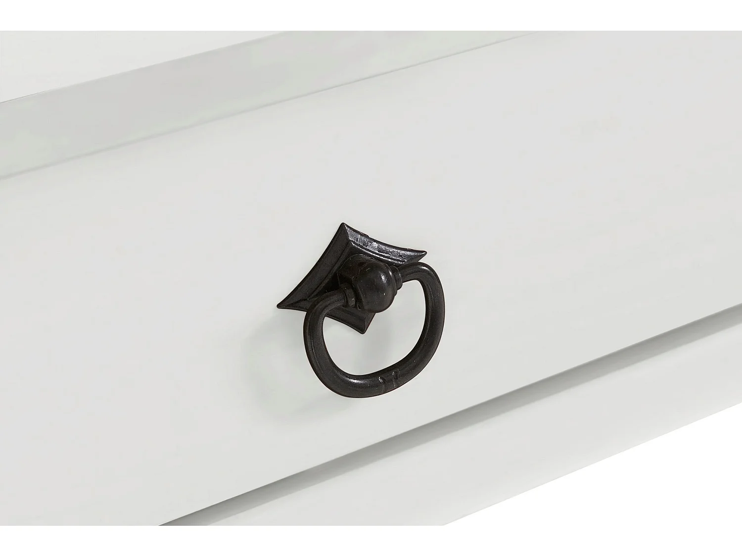 Titian | Bureau avec 1 tiroir en pin blanc