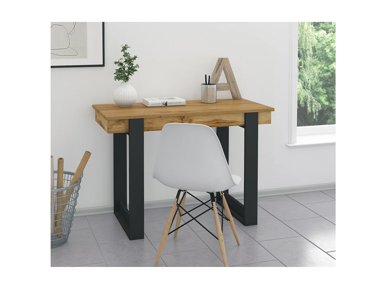 Bosco | Bureau en effet chêne