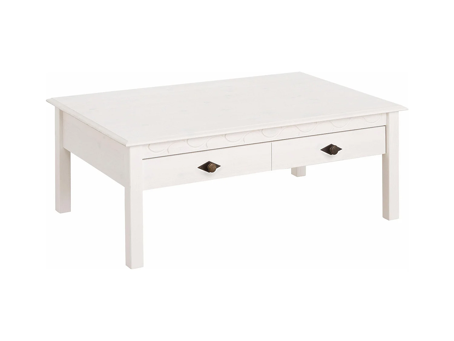 Laura|Table basse blanc