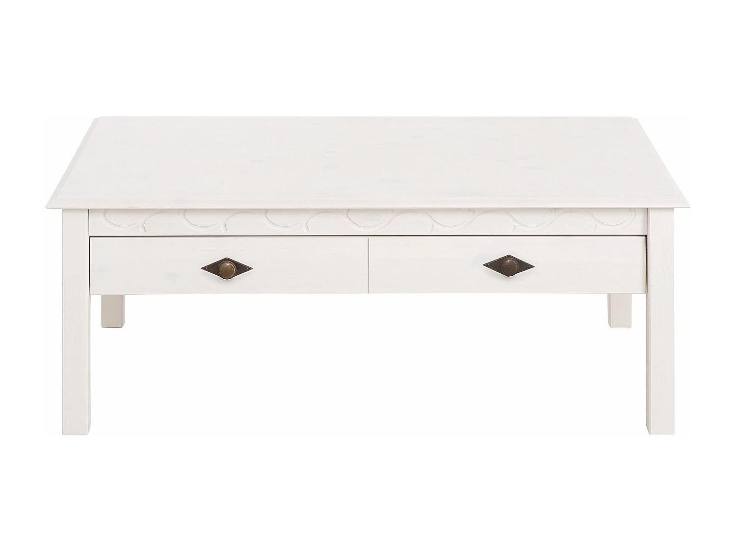 Laura|Table basse blanc