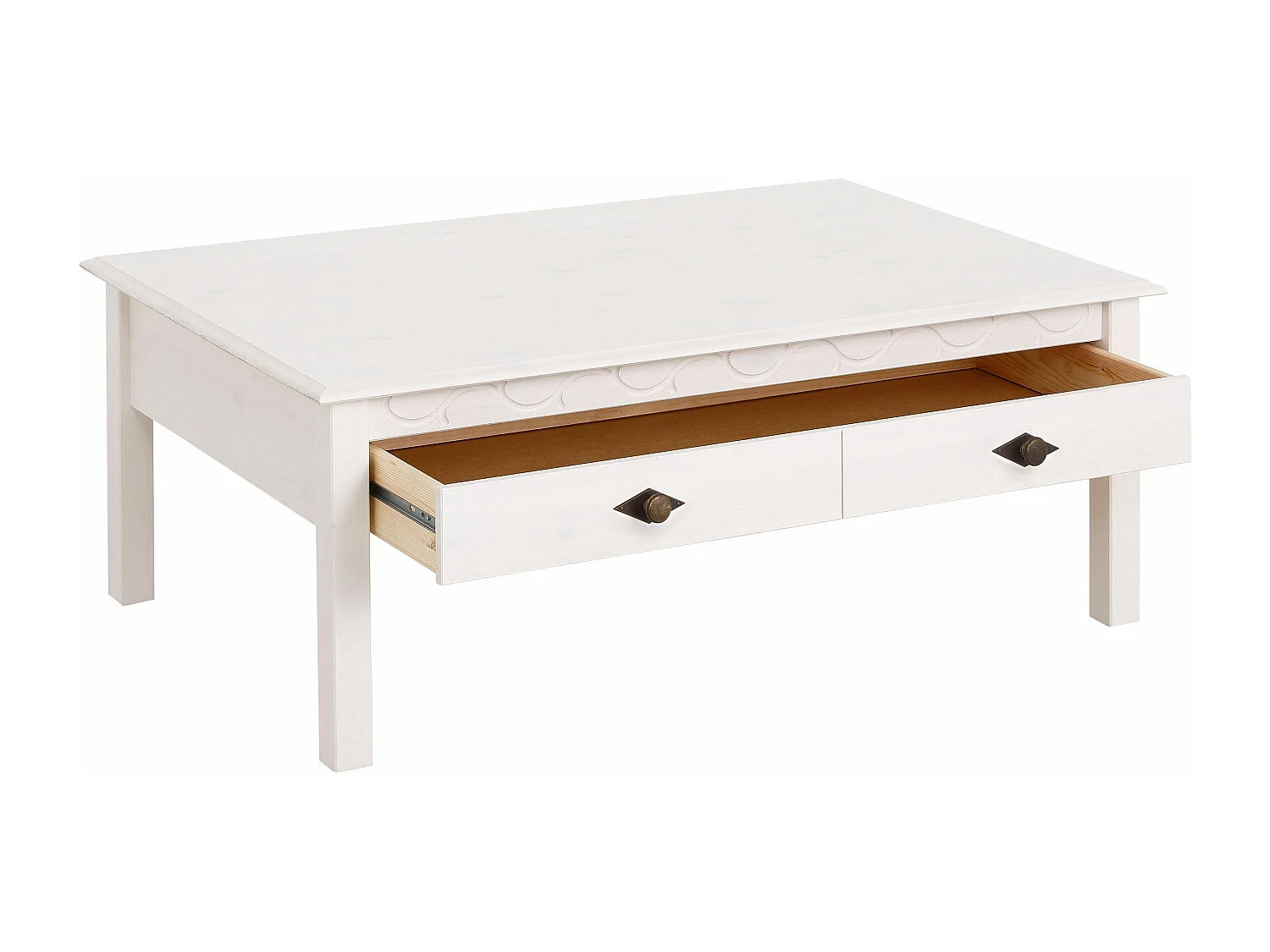 Laura|Table basse blanc