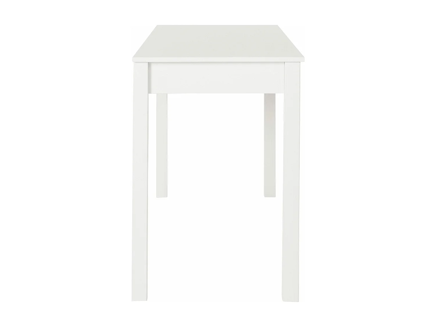 Gava | Secretária com 2 Gavetas em Pinho Branco