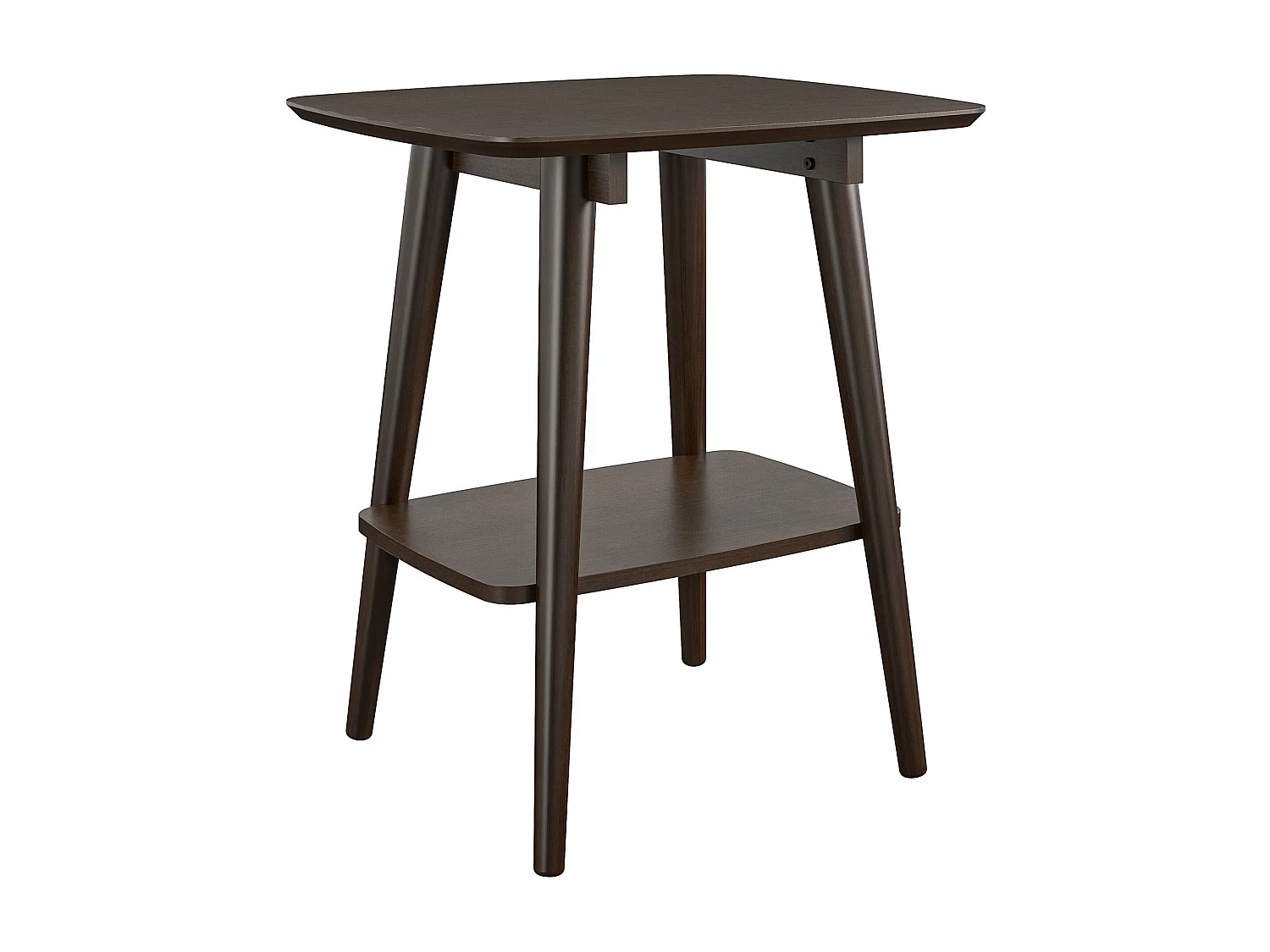 Tavolo d'accento in noce MDF