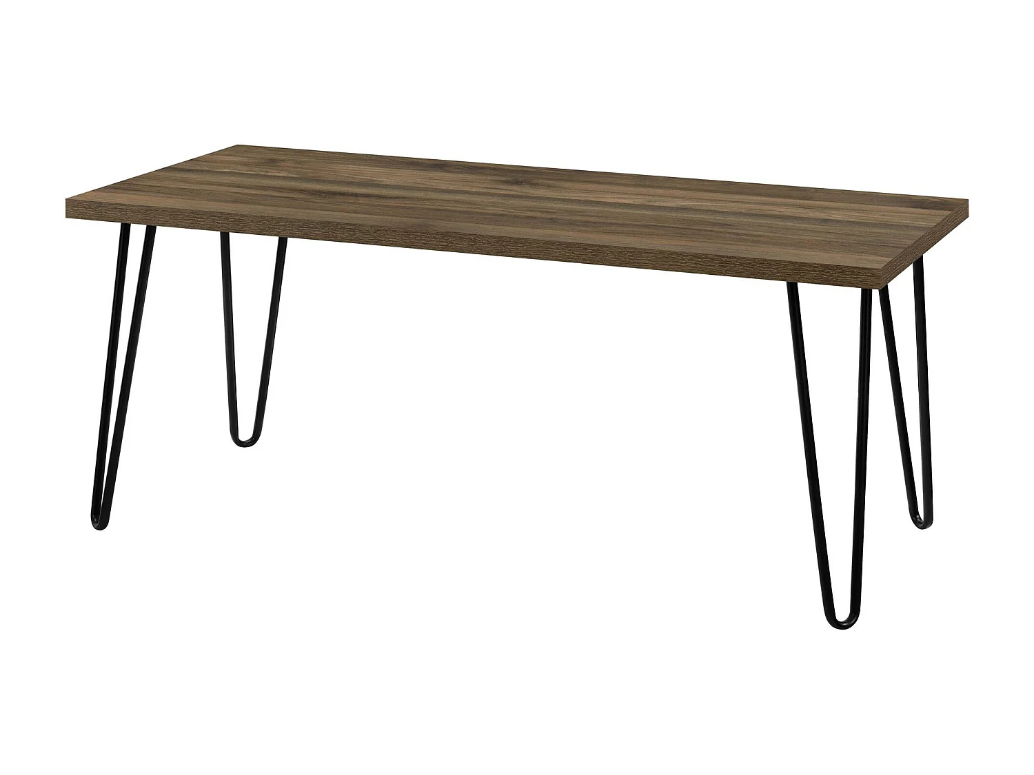 Mesa de cabeceira com 1 gaveta em aglomerado laminado de carvalho antiquado