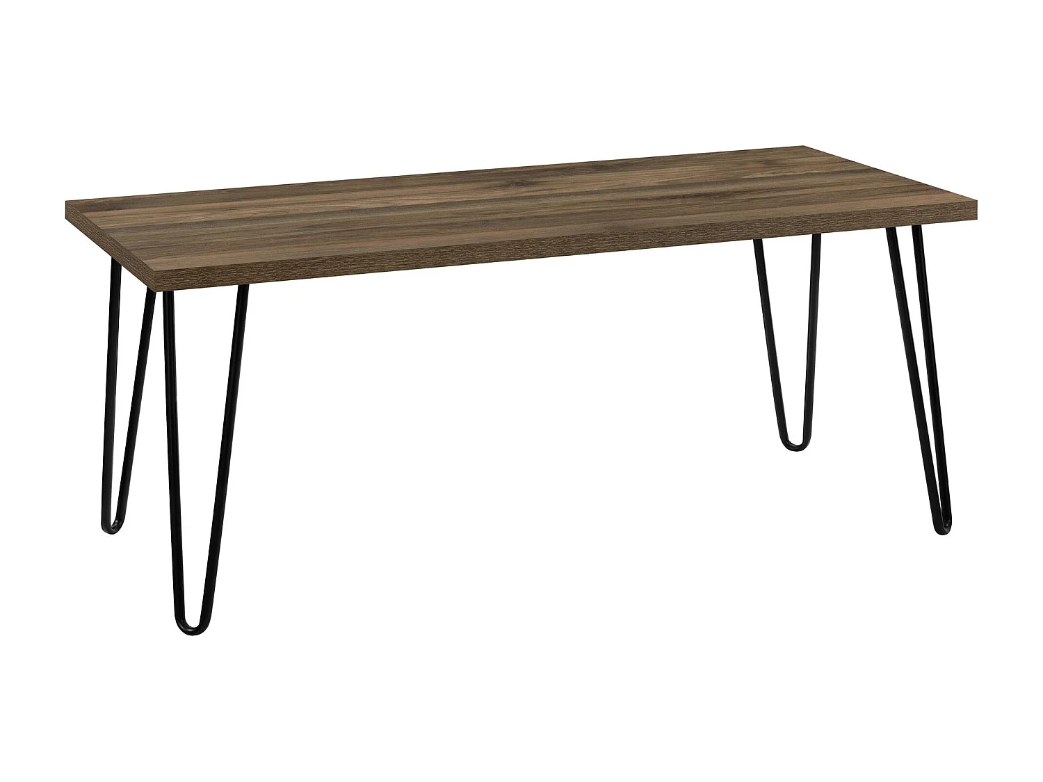 Mesa de cabeceira com 1 gaveta em aglomerado laminado de carvalho antiquado