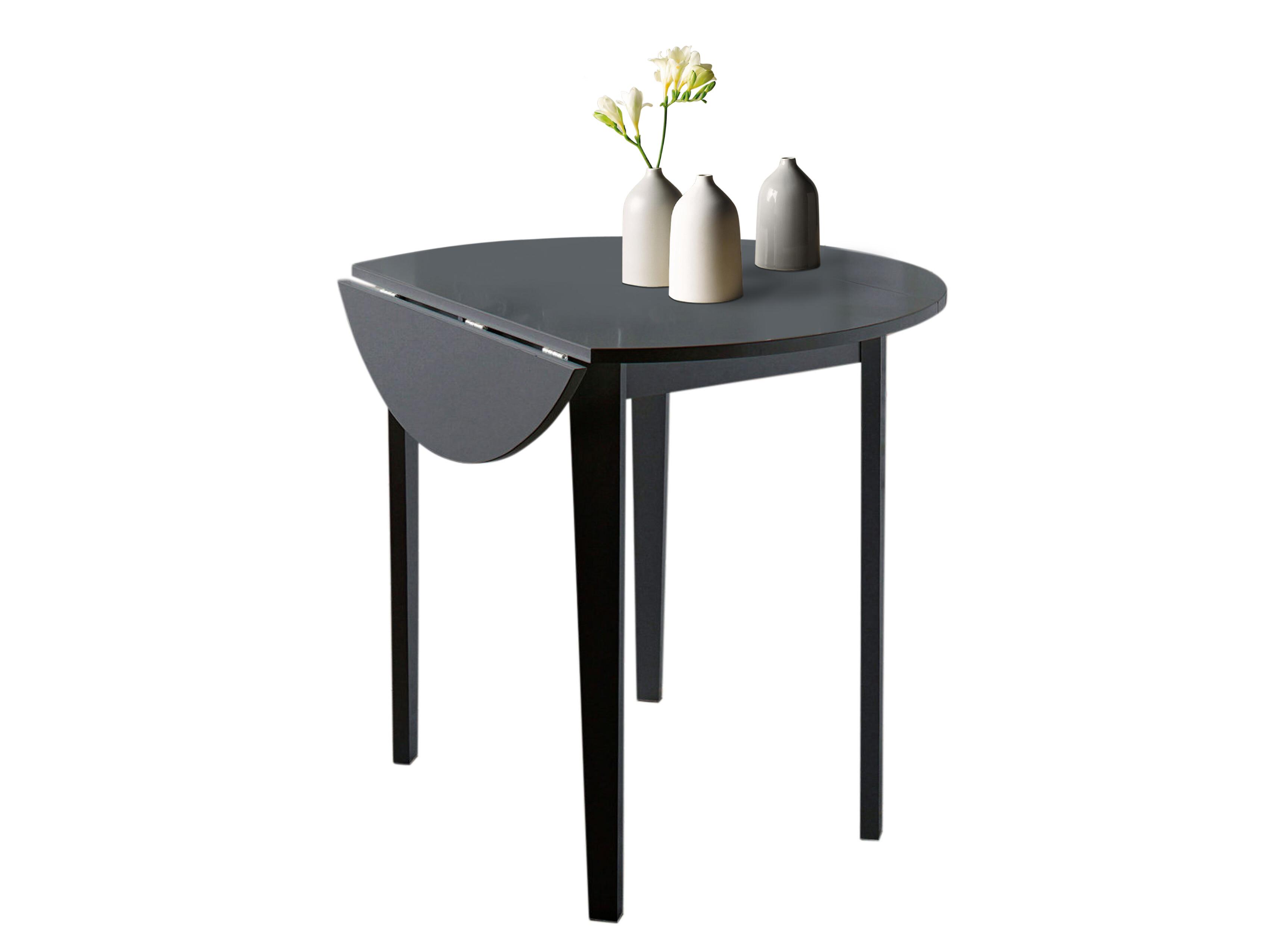 Table D'appoint En MDF Noir