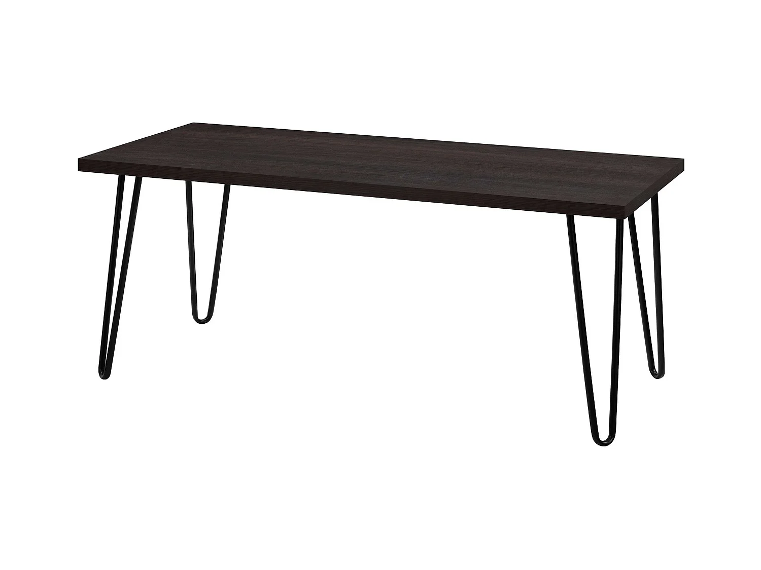 Owen | Table basse rectangulaire en aspect bois espresso