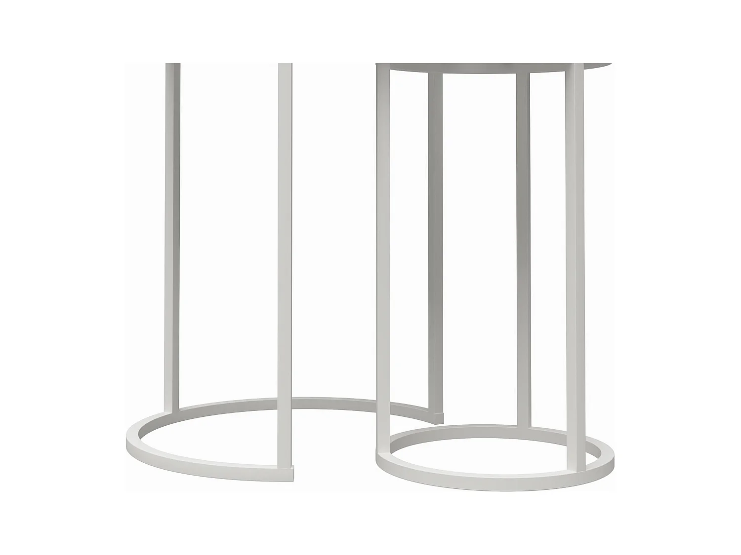 Mesas nido en MDF terrazo