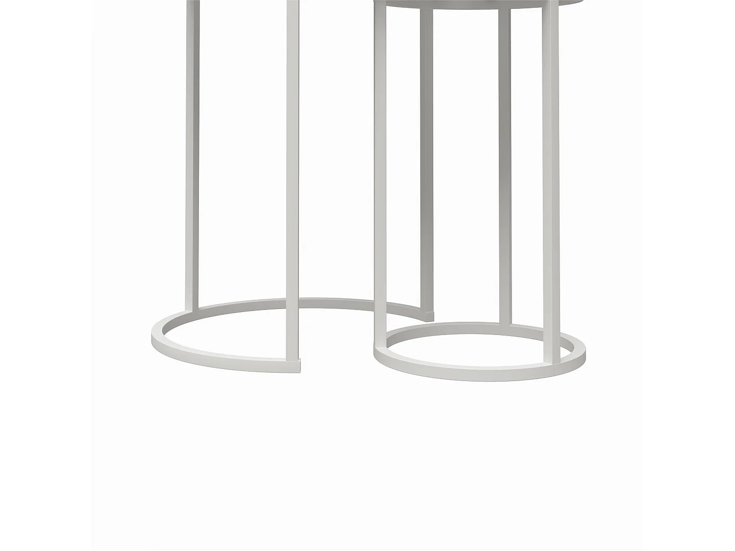 Amelia | Tables gigognes en MDF terrazzo