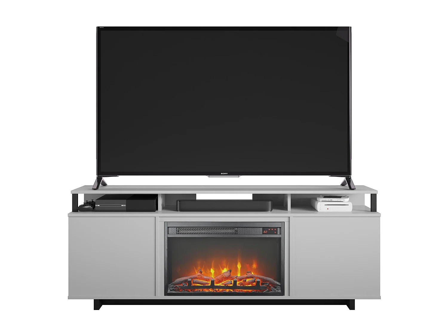 Salontafel Rechthoekig in gelamineerd spaanplaat eiken