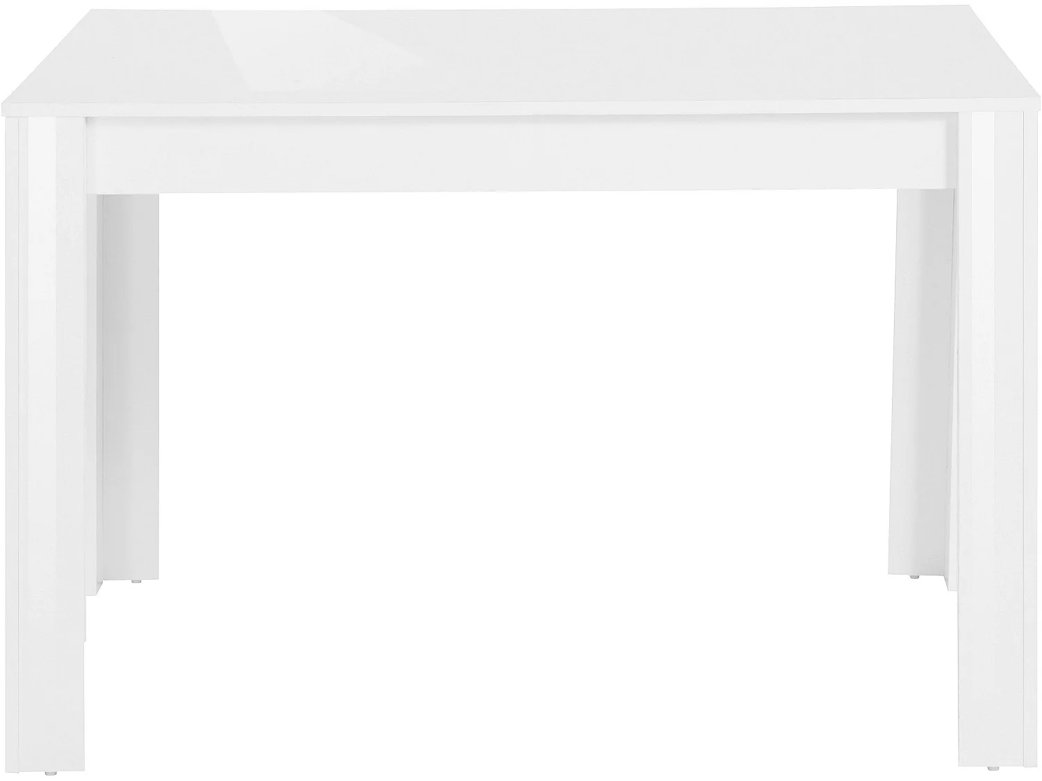 Tavolo da pranzo in MDF bianco