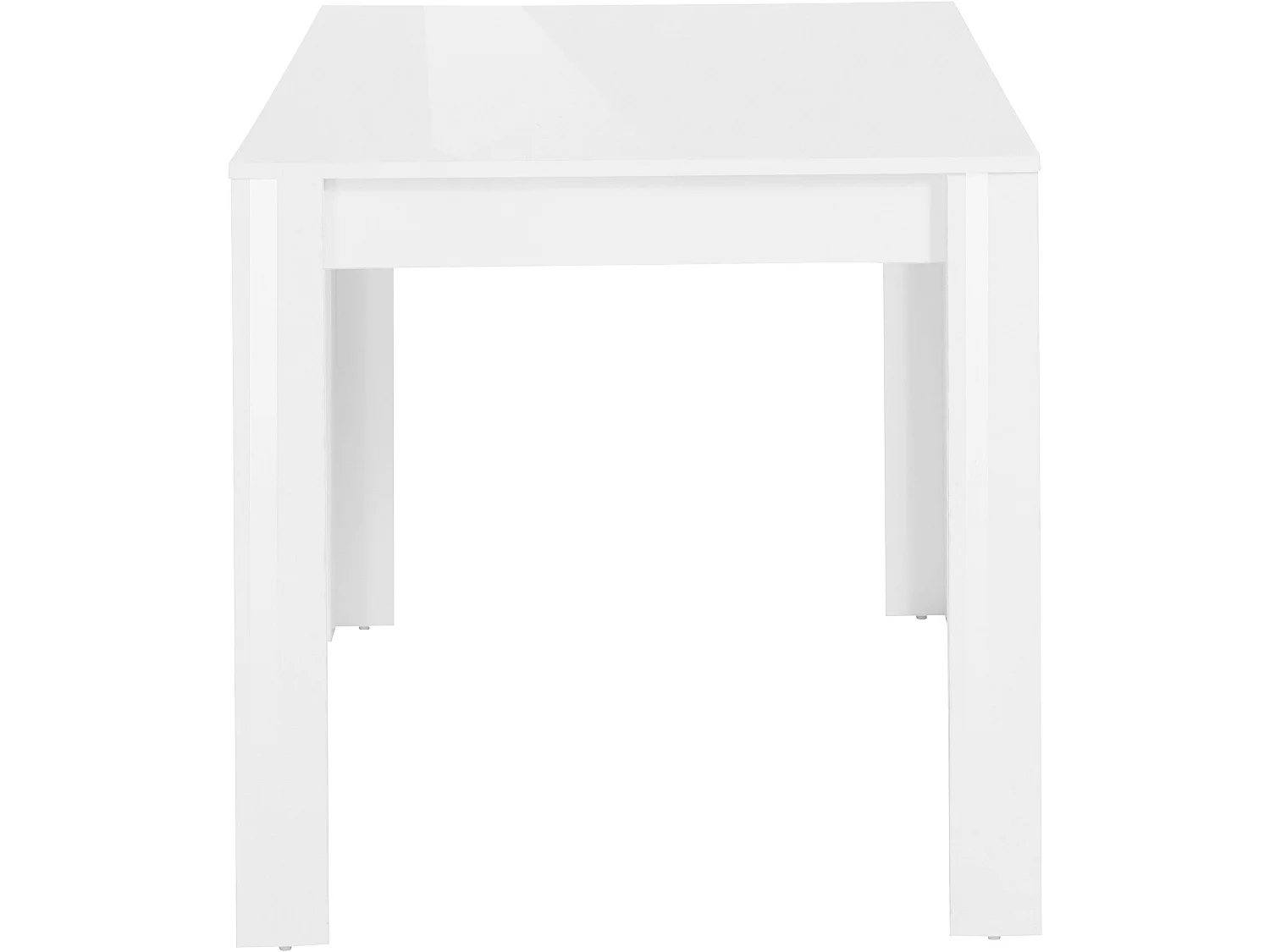 Tavolo da pranzo in MDF bianco