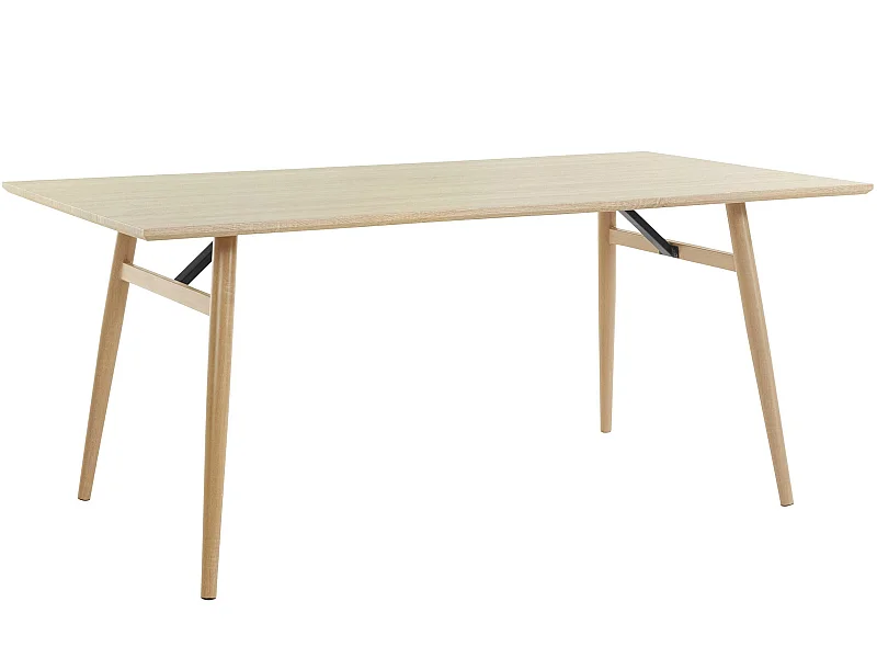 Esstisch aus MDF-Eiche