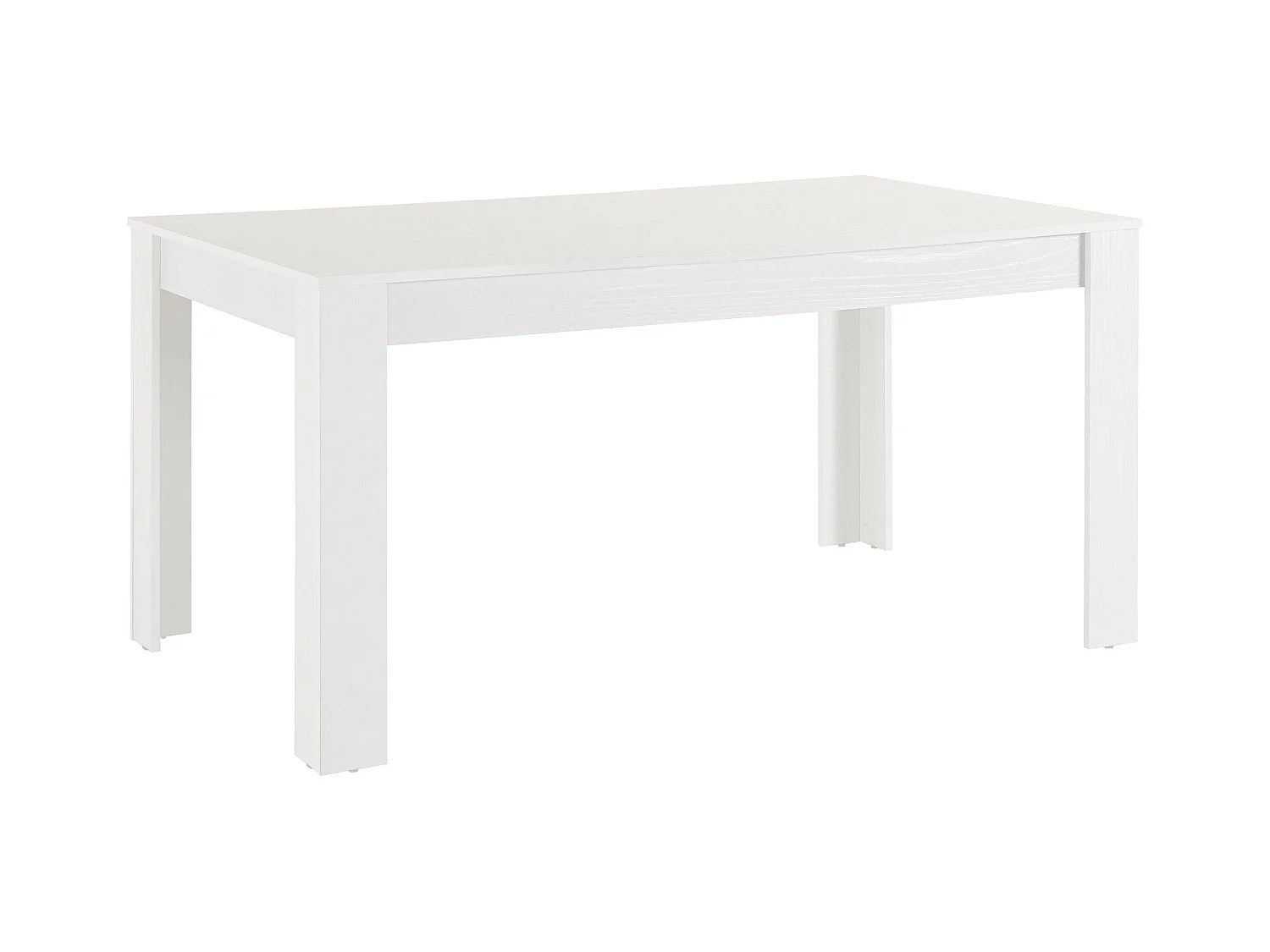 Lynn | Table à manger en MDF blanc