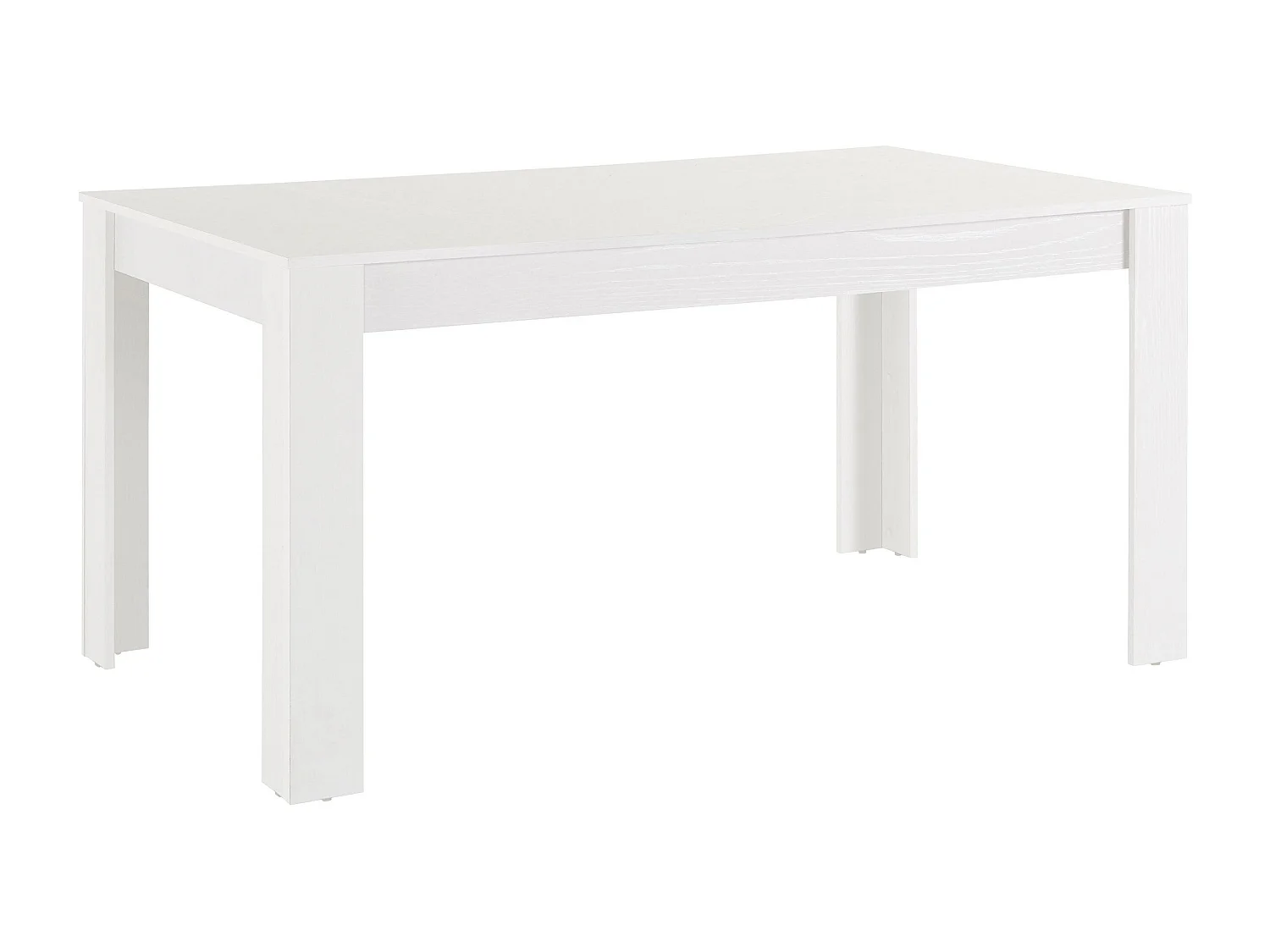 Lynn | Table à manger en MDF blanc