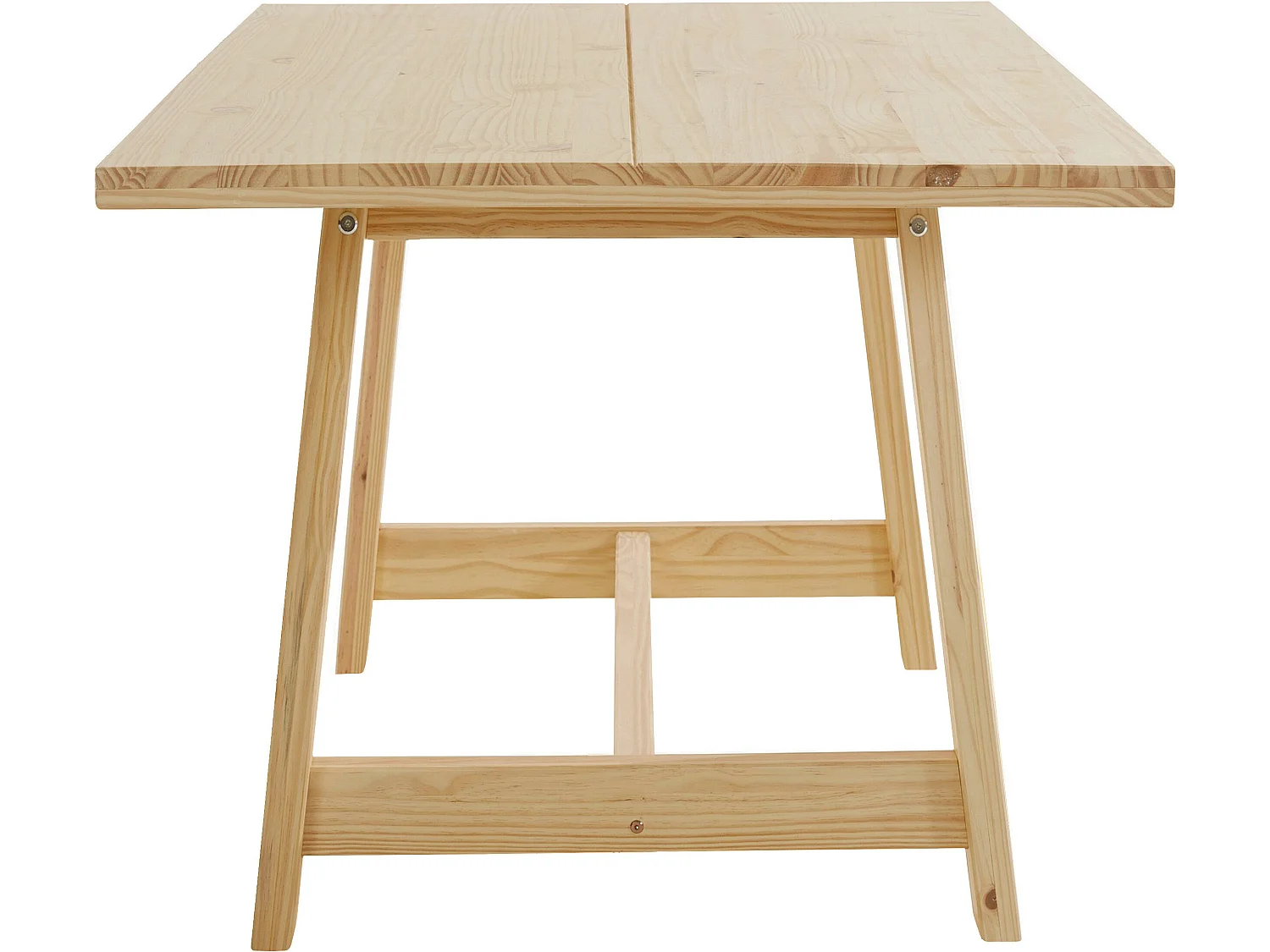 Mesa de comedor en pino natural.