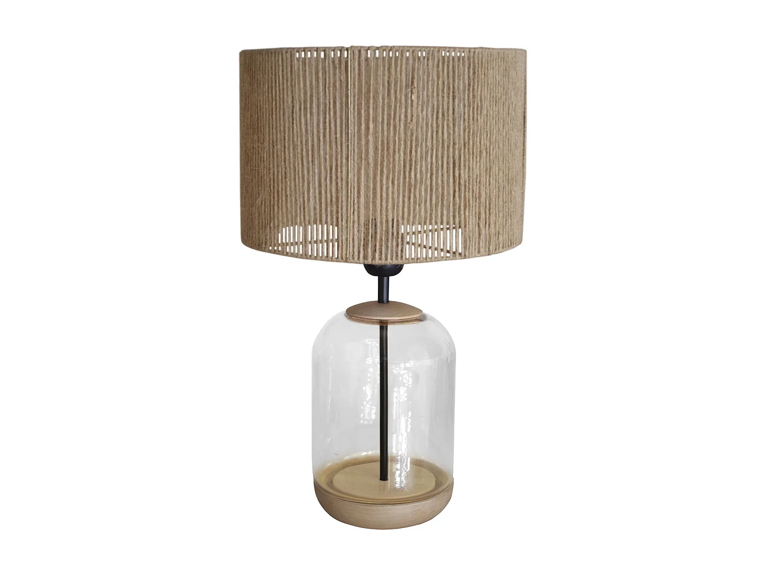 Cabndeeiro de escritório TOSEL IRON metal articulado Dourado D15 x  H66  cm