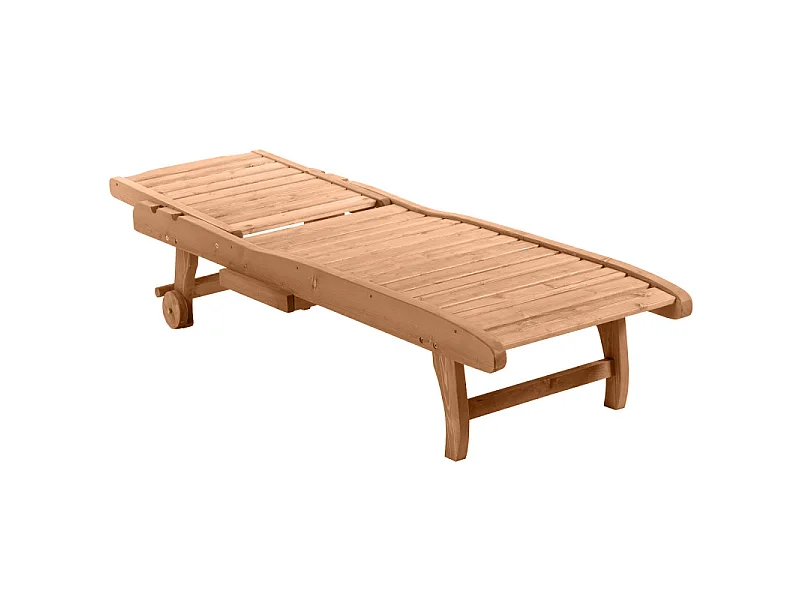 Bain de soleil KARIN bois de sapin