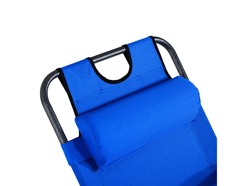 Chaise jardin  LUNA Bleue