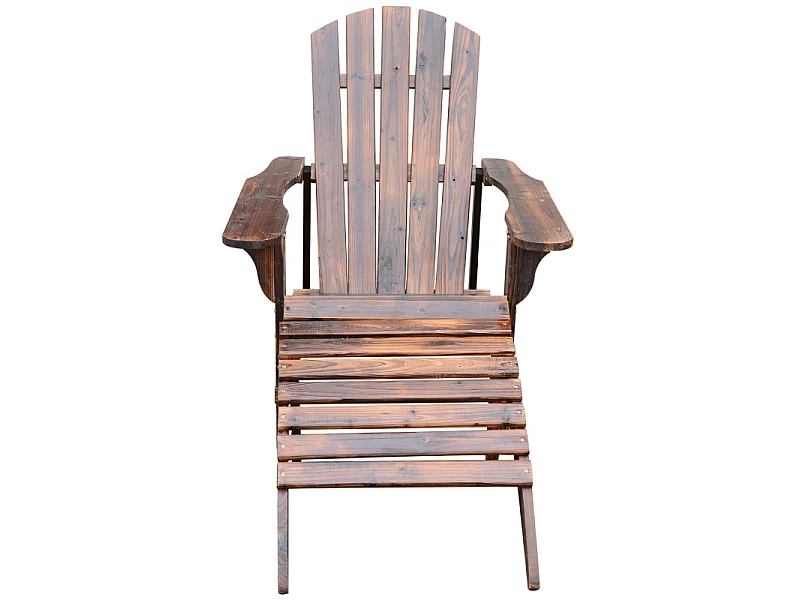 Fauteuil de jardin en bois naturel – WOODY