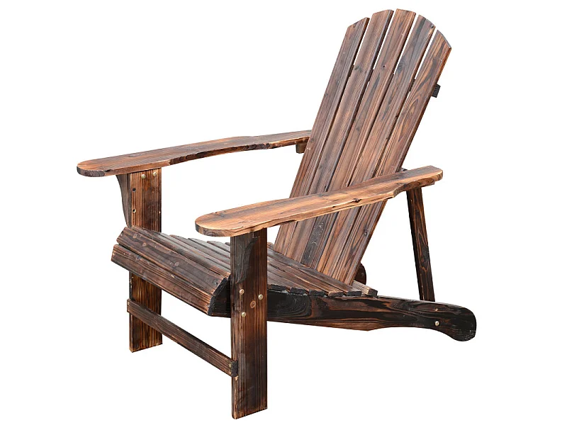 Fauteuil de jardin en bois naturel – WOODY