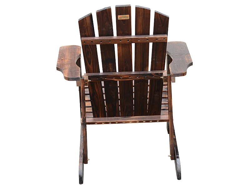 Fauteuil de jardin en bois naturel – WOODY