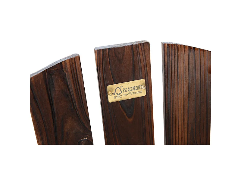 Fauteuil de jardin en bois naturel – WOODY