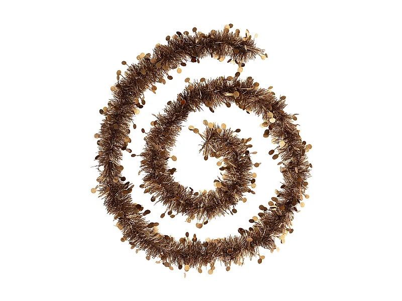 Guirlande de Noël Pois "Colorama" 200cm Bronze