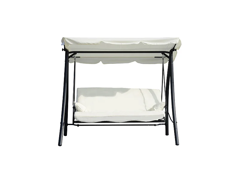 Balancelle de jardin ROCKSUMMER blanc