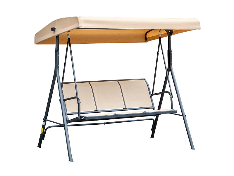 Balancelle de jardin GLADYS beige