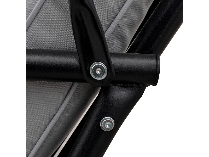 Balancelle de jardin 2 places NOA grise